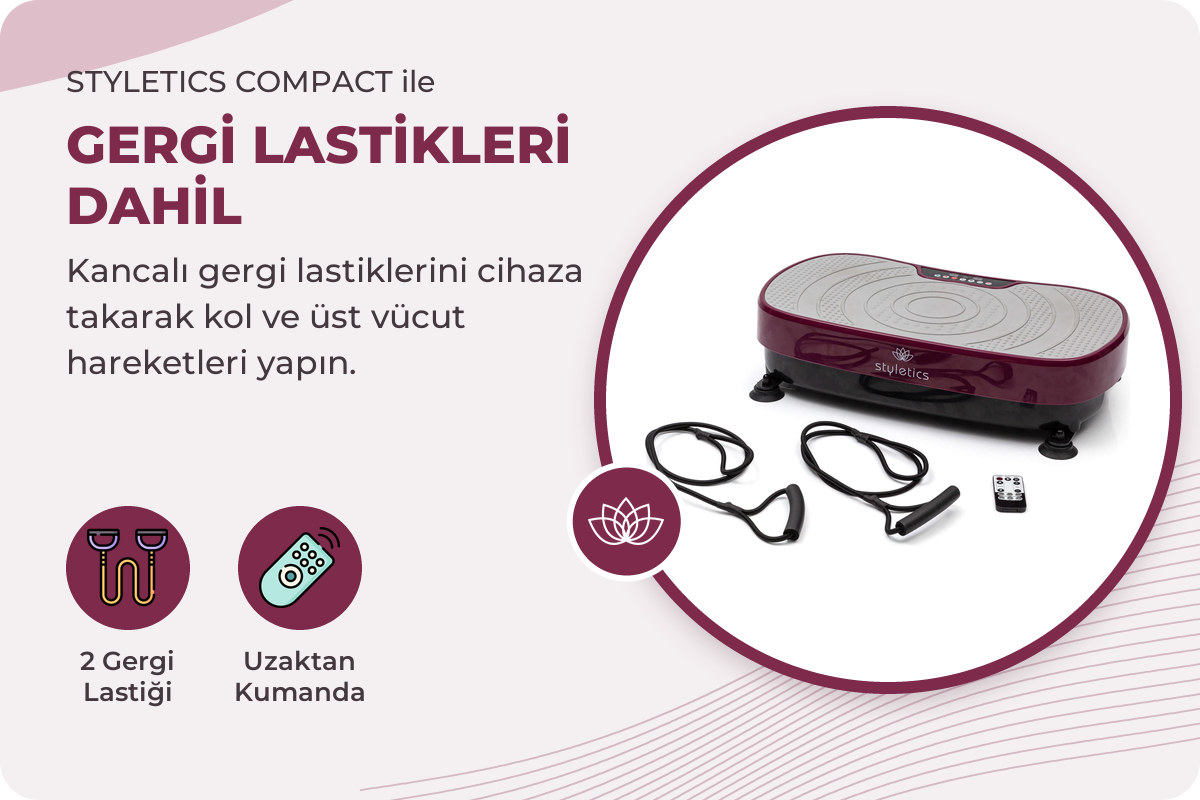 Styletics Compact gergi lastikleri ve uzaktan kumanda